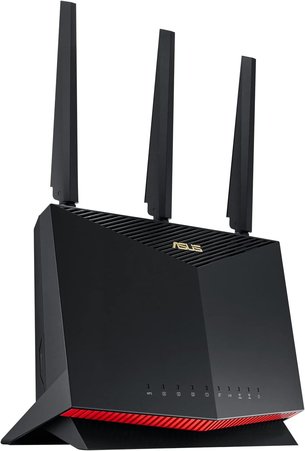 ASUS RT-AX86U Pro - Routeur Gaming AX5700 Wi-FI 6, Double Bande, Mode Gaming Mobile, AiProtection Pro Gratuit ¨¤ Vie, AiMesh, Port 2.5G, Port Gaming, Adaptive QoQ et redirection de Port(Noir/Rouge)