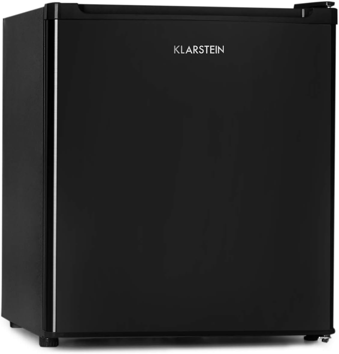 KLARSTEIN Garfield Eco - Cong¨¦lateur petite taille, 34L, 4 ¨¦toiles, 117 kWh/an, 2 niveaux, 41 dB, Tablette amovible, Autonome, Environ 44 x 52 x 47 cm (LxHxP) - Noir