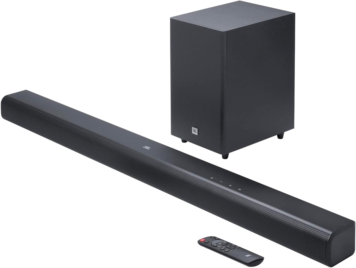 Cinema SB 550, Barre de son 3.1 canaux avec caisson de basses sans fil, connexion HDMI ARC, Dolby Audio, musique sans fil en streaming, Bluetooth int¨¦gr¨¦, design compact, 250 W, en noir