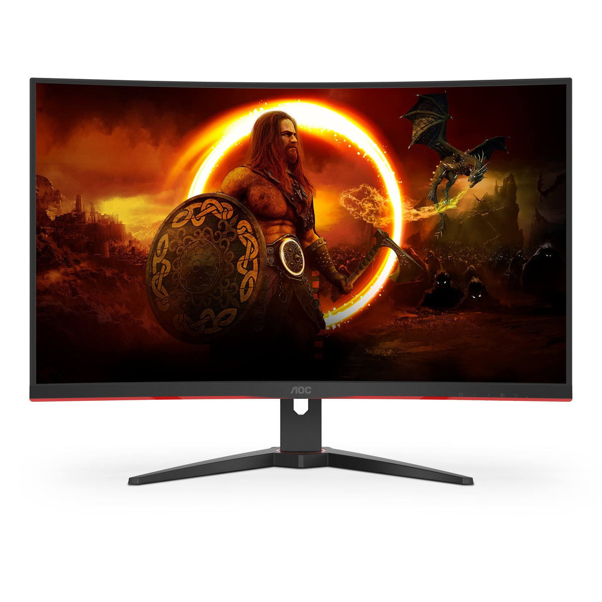 AOC C32G2ZE/BK(Noir/Rouge)