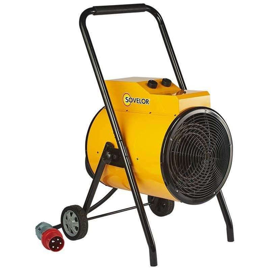 Chauffage mobile ¨¦lectrique SOVELOR C31 30 000W triphas¨¦