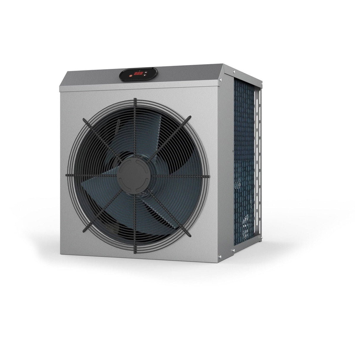 Pompe ¨¤ chaleur piscine 3kw R32 MINI(Gris/Noir)