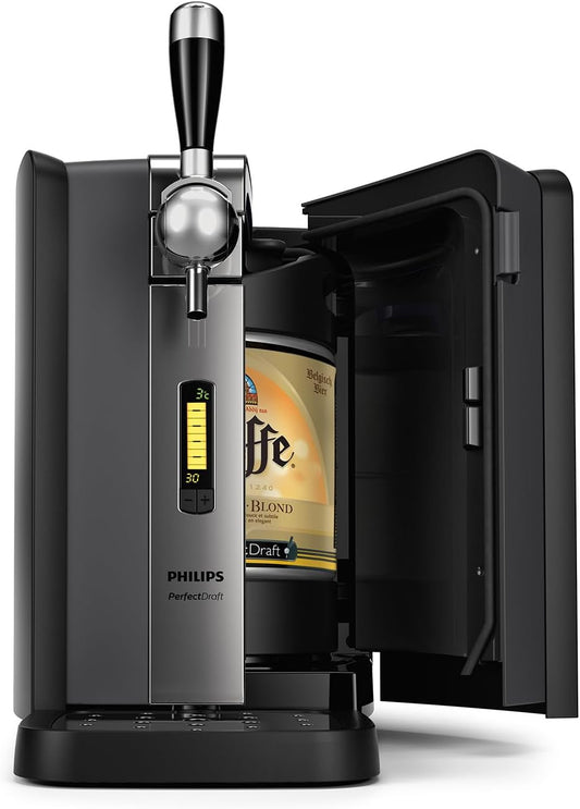 Philips PerfectDraft, Home Beer Dispenser with LCD Display, 6 L Kegs, 70 W (HD3720/25)(Avec ¨¦cran LCD)