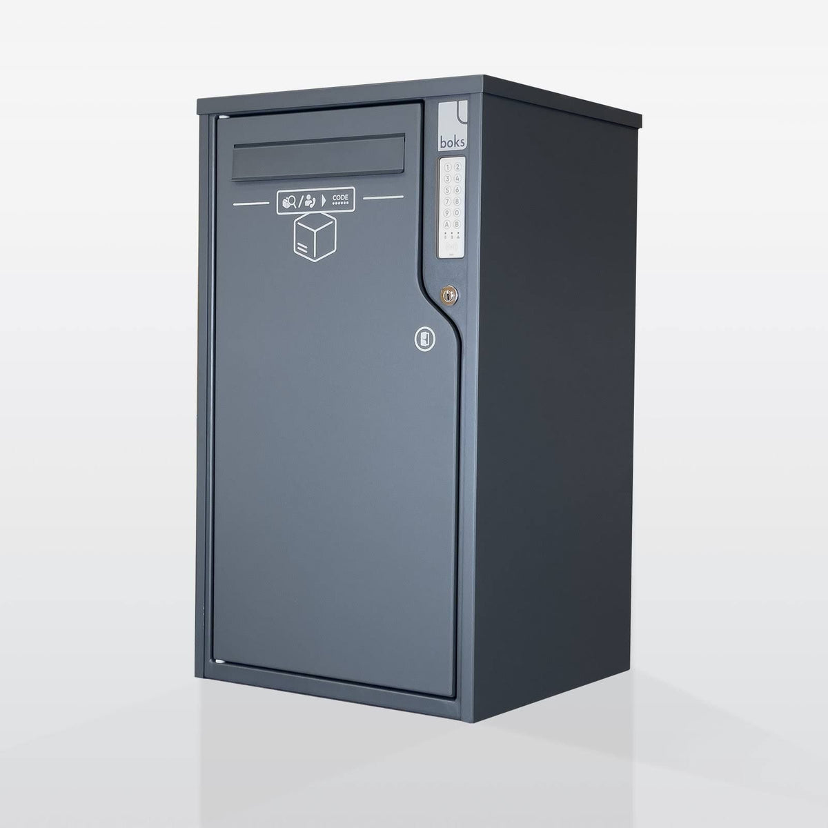 Bo?te ¨¤ colis connect¨¦e et s¨¦curis¨¦e - Boks One Blanc RAL 9010(Gris)