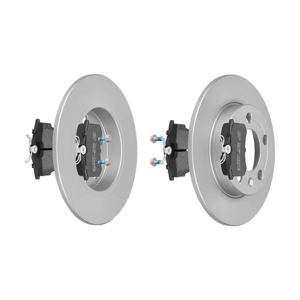MAPCO Kit de freins frein ¨¤ disques 47933 AUDI(Argent/Noir)