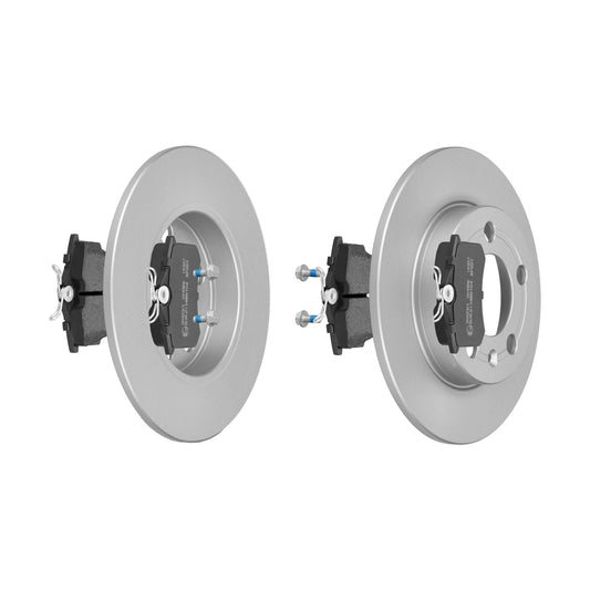 MAPCO Kit de freins frein ¨¤ disques 47933 AUDI(Argent/Noir)
