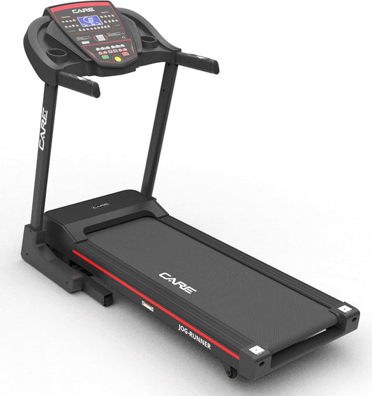 - Tapis de Course Connect¨¦ Jog Runner - Tapis de Marche ¨¦lectrique Inclinable et Pliable - Jusqu'¨¤ 18km/h - 18 Niveaux d'Inclinaison - 25 Programmes(Noir)