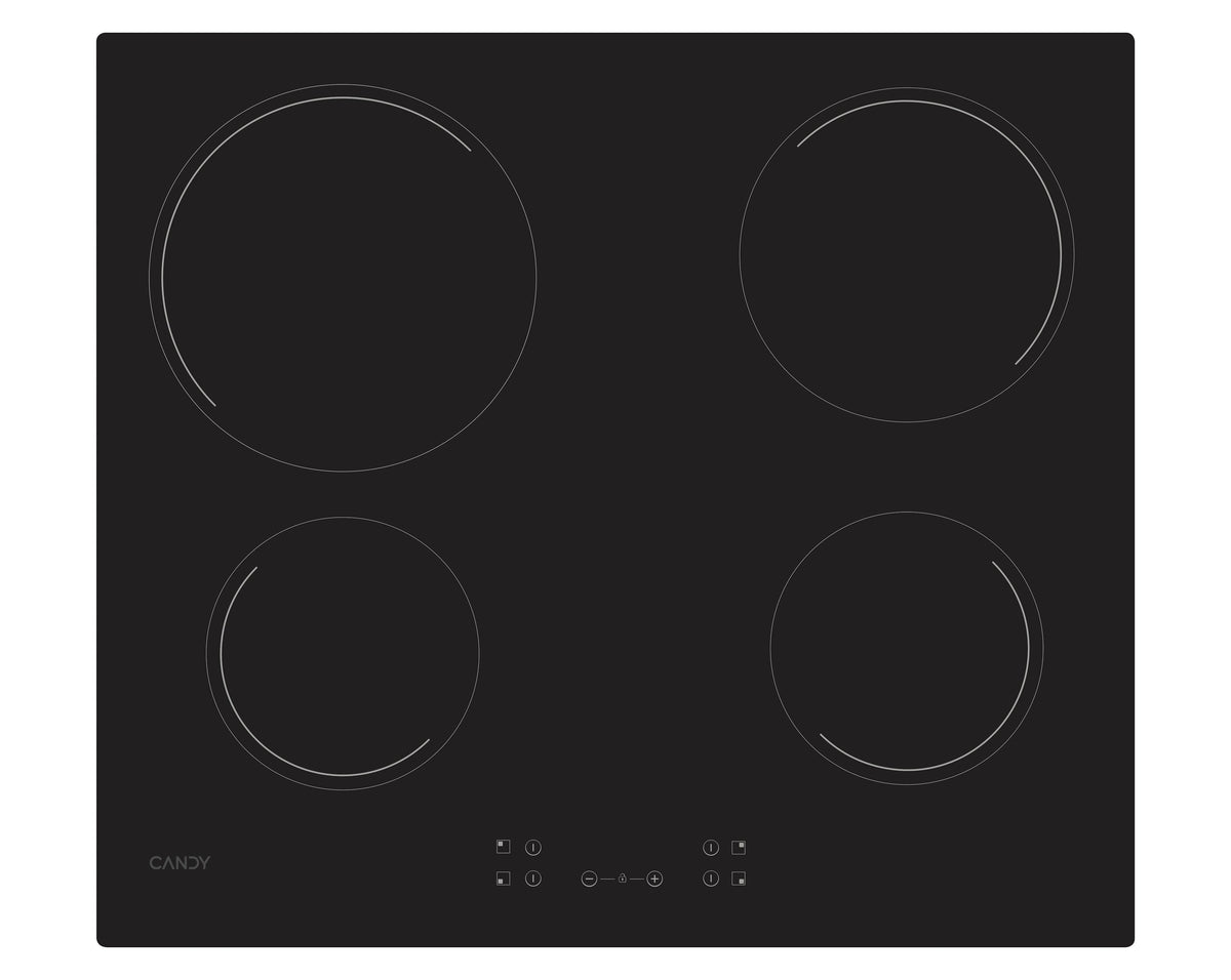 Plaque vitroc¨¦ramique Candy CH64CCB/4U2(Noir)