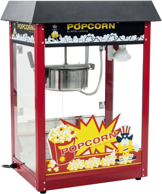 Royal Catering machine popcorn pro RCPS-16E 16L/h, 1500W, rouge/noir