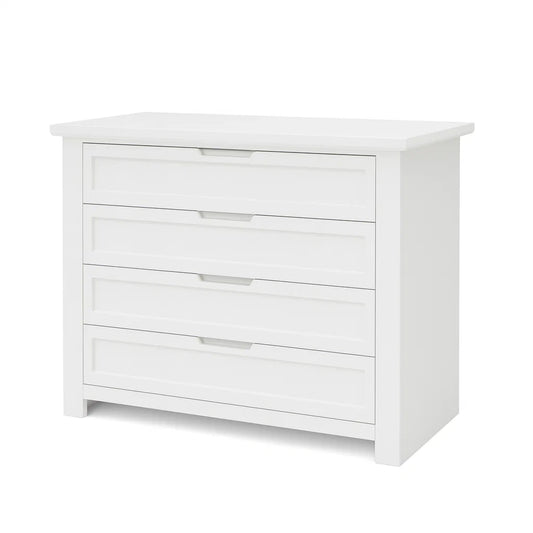 Commode ¨¤ tiroirs ¨¤ 4 tiroirs en bois MDF blanc 80x40x92 cm(Blanc)